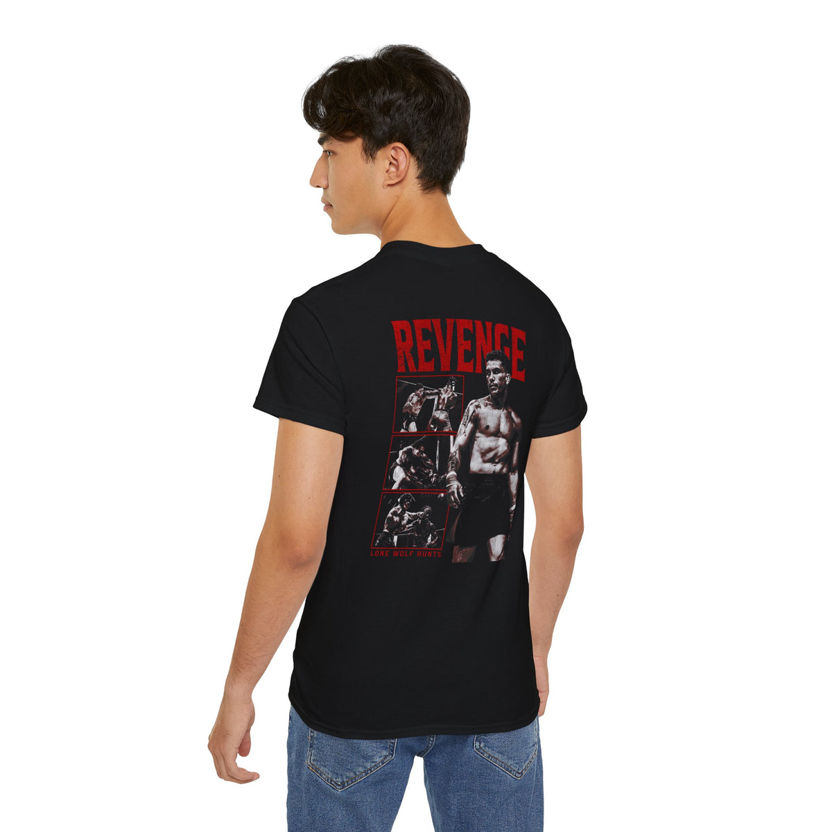 Landon “The Lone Wolf” Quiñones Revenge T-Shirt | Heavyweight Cotton Tee