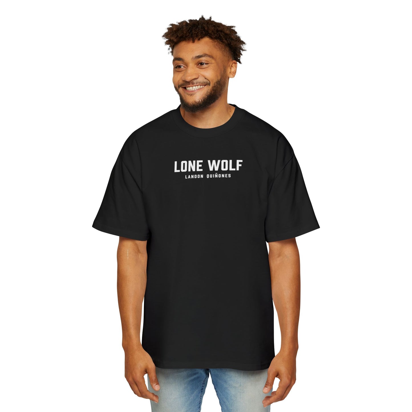 Landon “The Lone Wolf” Quiñones Revenge Heavy Oversized Tee