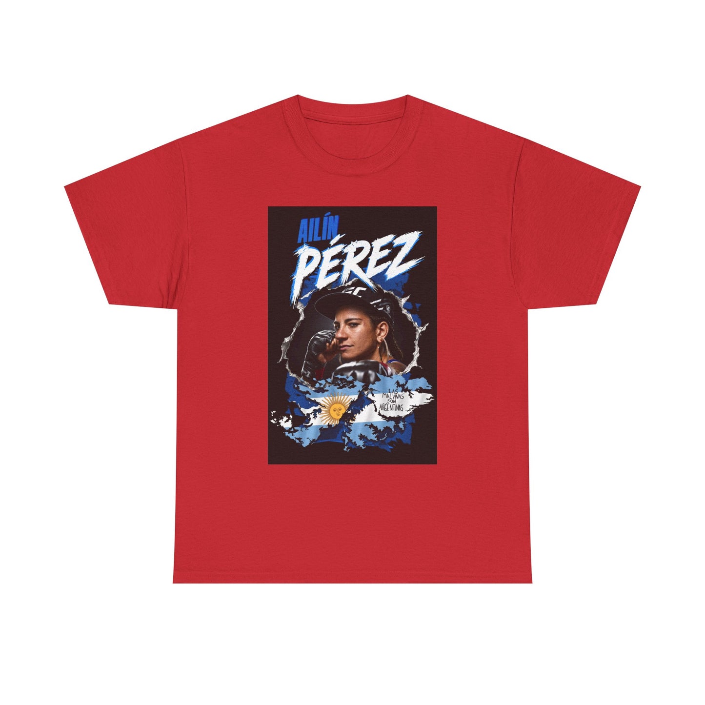 Ailín Pérez “Las Malvinas Son Argentinas” Unisex Heavy Cotton Tee