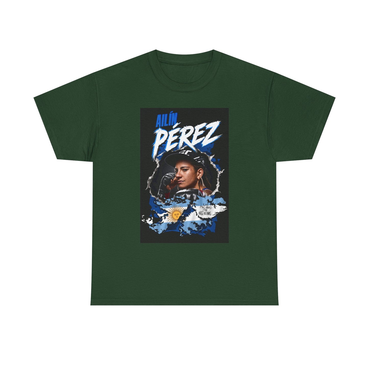 Ailín Pérez “Las Malvinas Son Argentinas” Unisex Heavy Cotton Tee