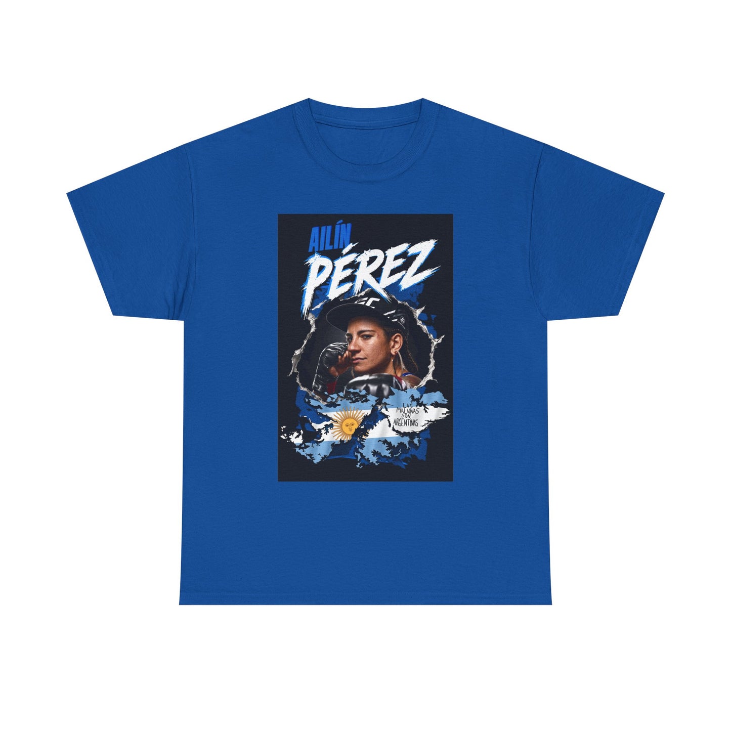 Ailín Pérez “Las Malvinas Son Argentinas” Unisex Heavy Cotton Tee