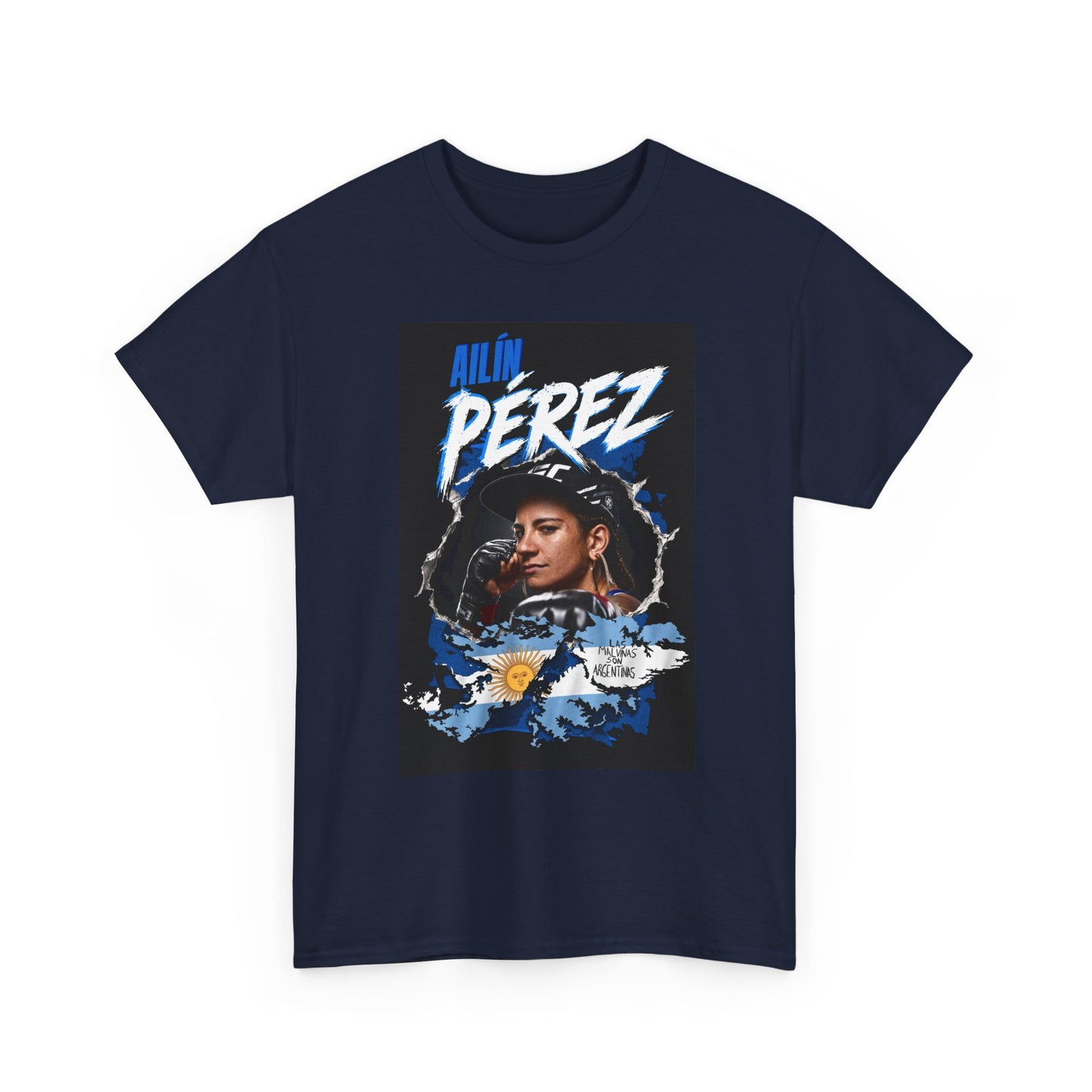 Ailín Pérez “Las Malvinas Son Argentinas” Unisex Heavy Cotton Tee