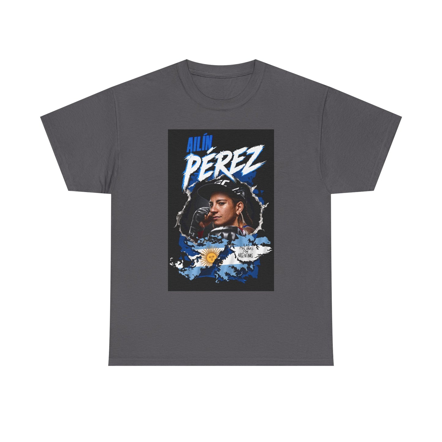 Ailín Pérez “Las Malvinas Son Argentinas” Unisex Heavy Cotton Tee