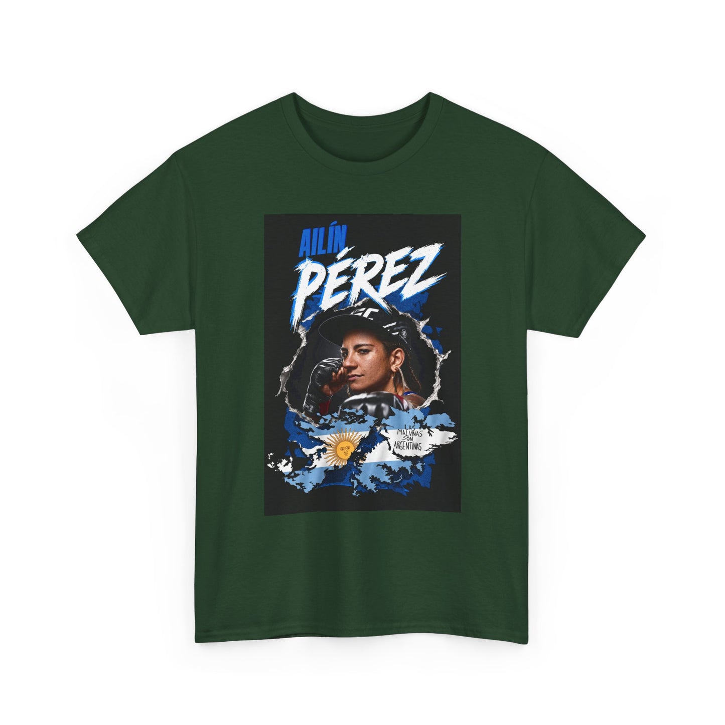 Ailín Pérez “Las Malvinas Son Argentinas” Unisex Heavy Cotton Tee