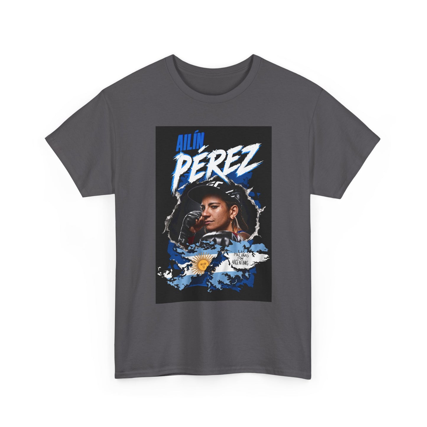 Ailín Pérez “Las Malvinas Son Argentinas” Unisex Heavy Cotton Tee