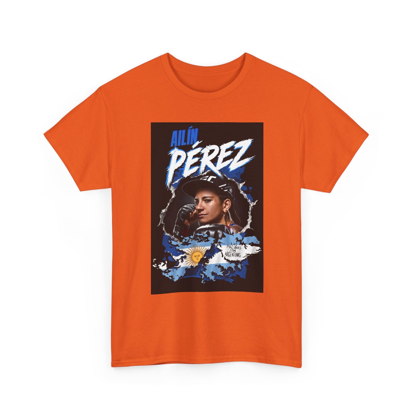 Ailín Pérez “Las Malvinas Son Argentinas” Unisex Heavy Cotton Tee
