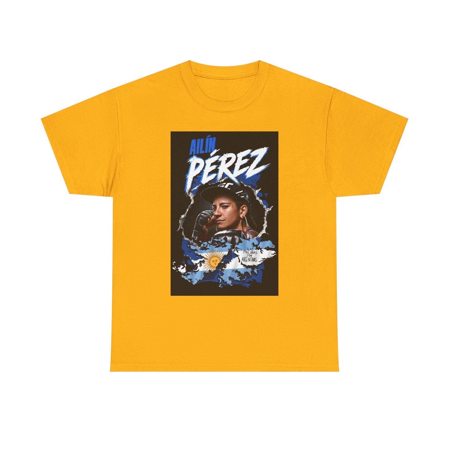 Ailín Pérez “Las Malvinas Son Argentinas” Unisex Heavy Cotton Tee