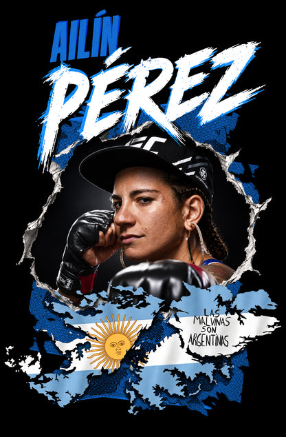 Ailín Pérez “Las Malvinas Son Argentinas” Unisex Heavy Cotton Tee