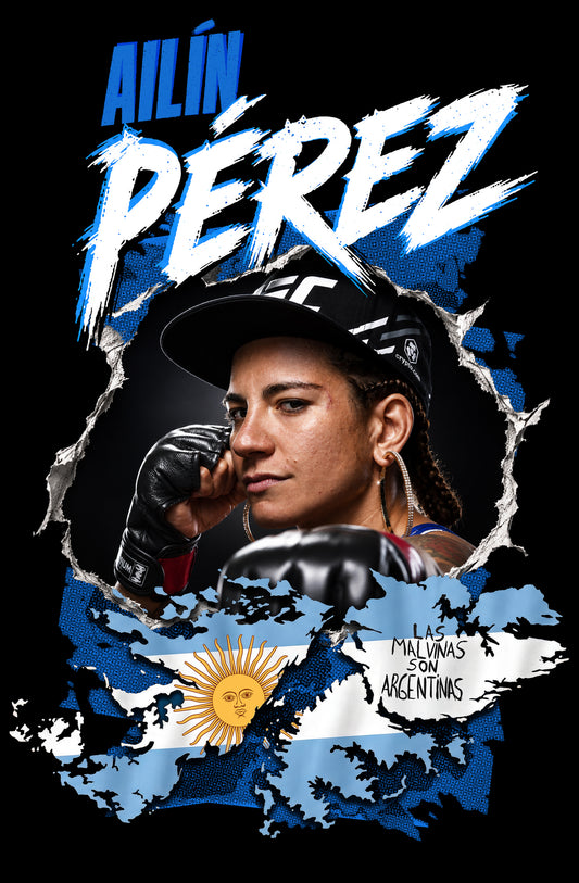 Ailín Pérez “Las Malvinas Son Argentinas” Unisex Heavy Cotton Tee