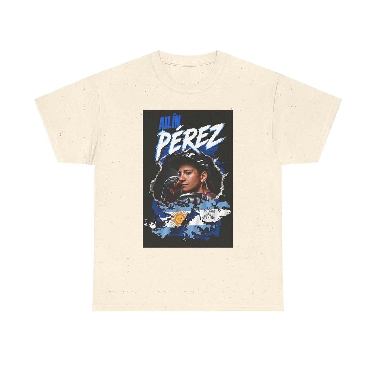 Ailín Pérez “Las Malvinas Son Argentinas” Unisex Heavy Cotton Tee