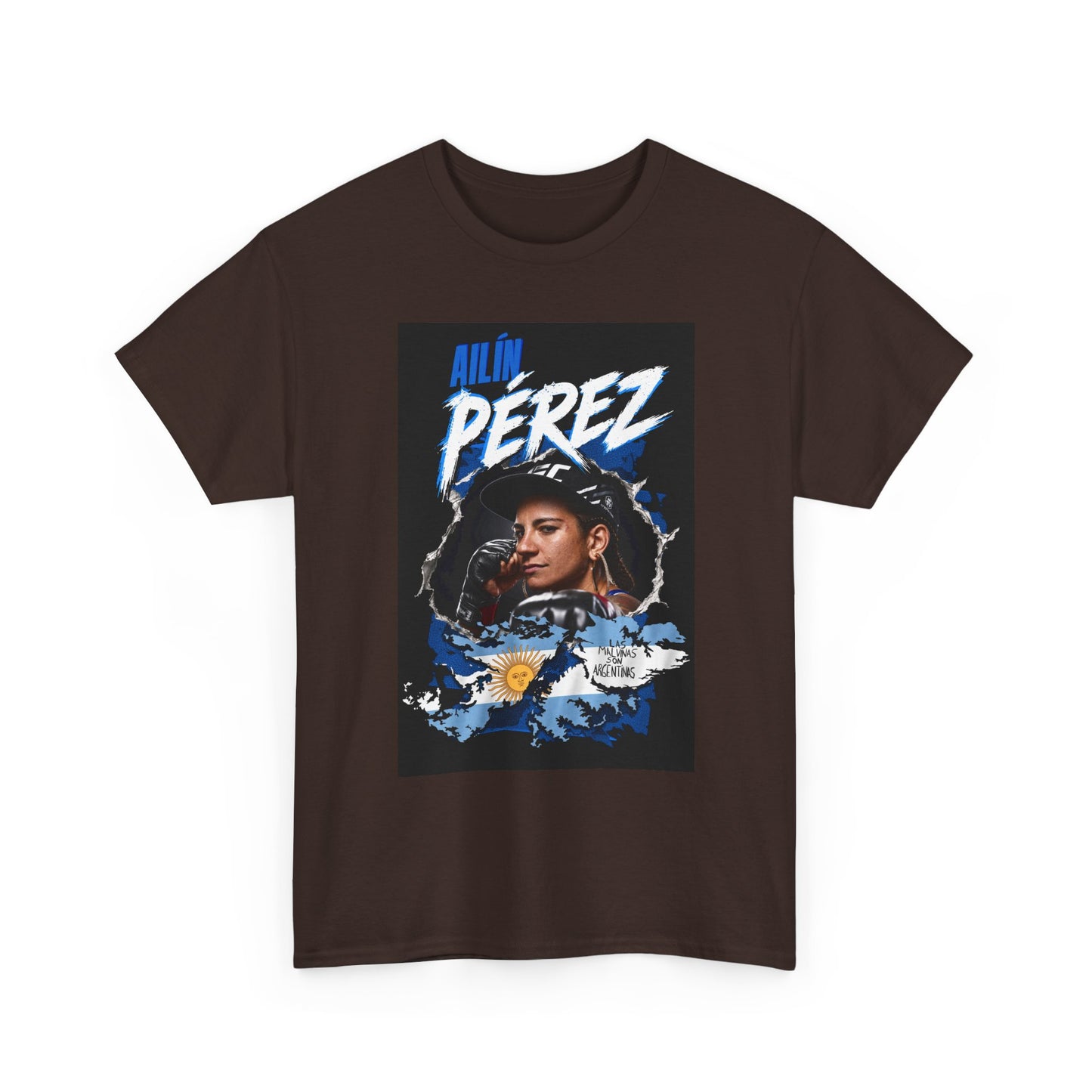 Ailín Pérez “Las Malvinas Son Argentinas” Unisex Heavy Cotton Tee