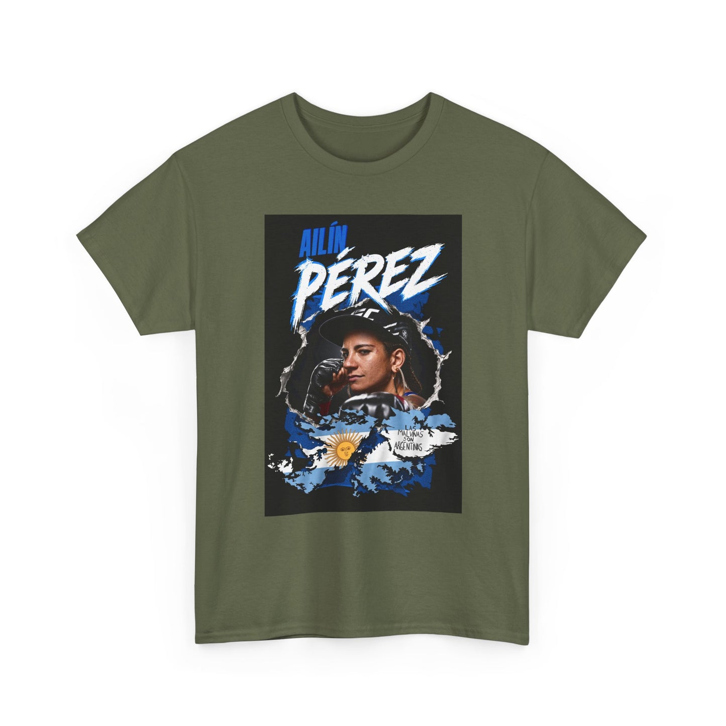 Ailín Pérez “Las Malvinas Son Argentinas” Unisex Heavy Cotton Tee