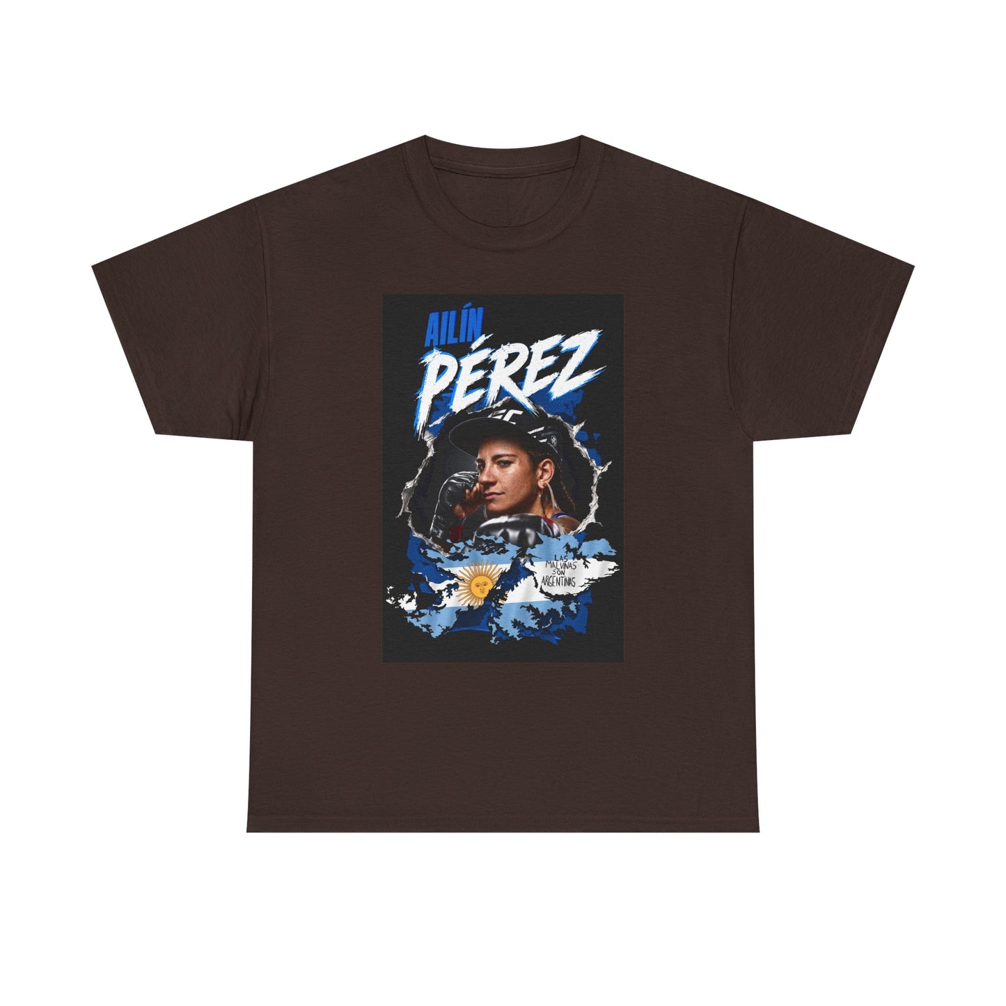 Ailín Pérez “Las Malvinas Son Argentinas” Unisex Heavy Cotton Tee
