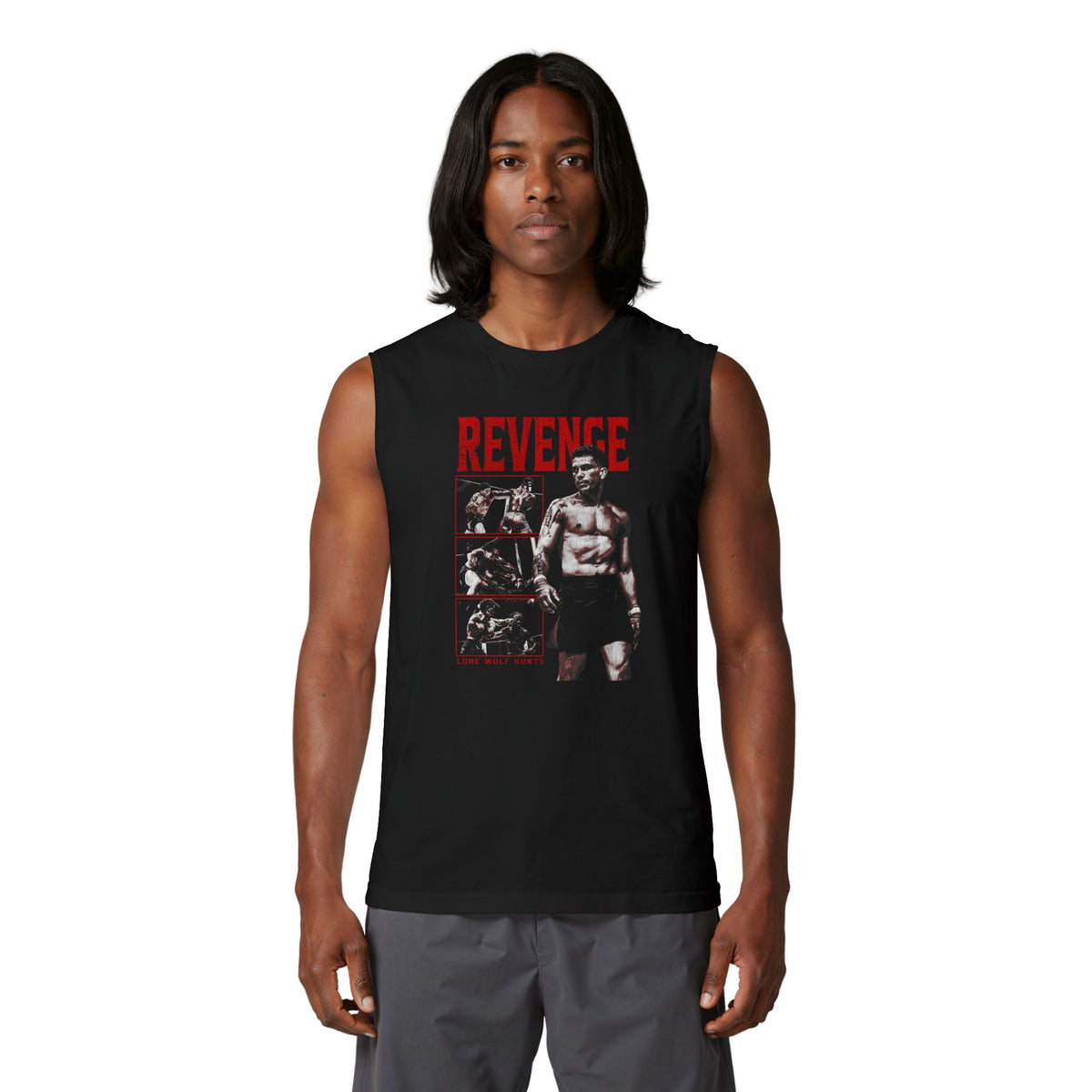 Revenge Boxer Muscle Tank Top