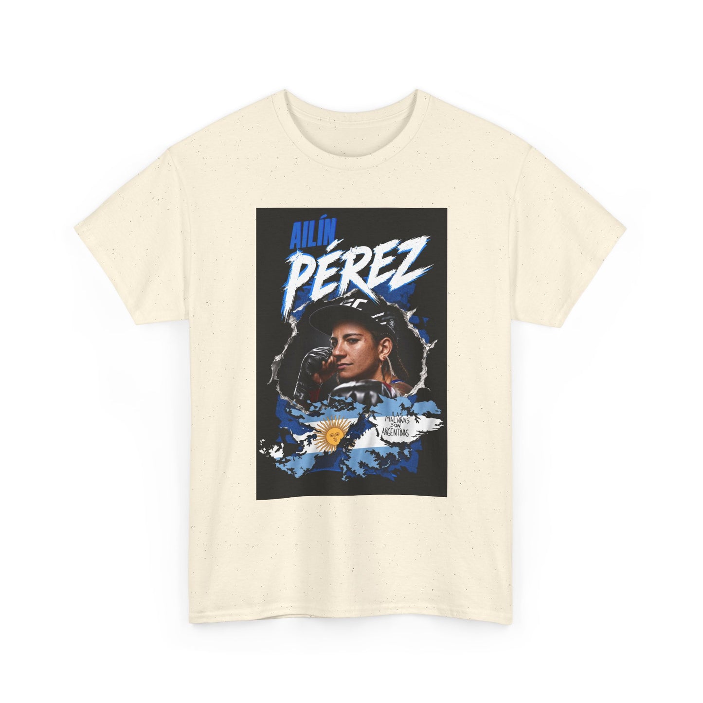 Ailín Pérez “Las Malvinas Son Argentinas” Unisex Heavy Cotton Tee