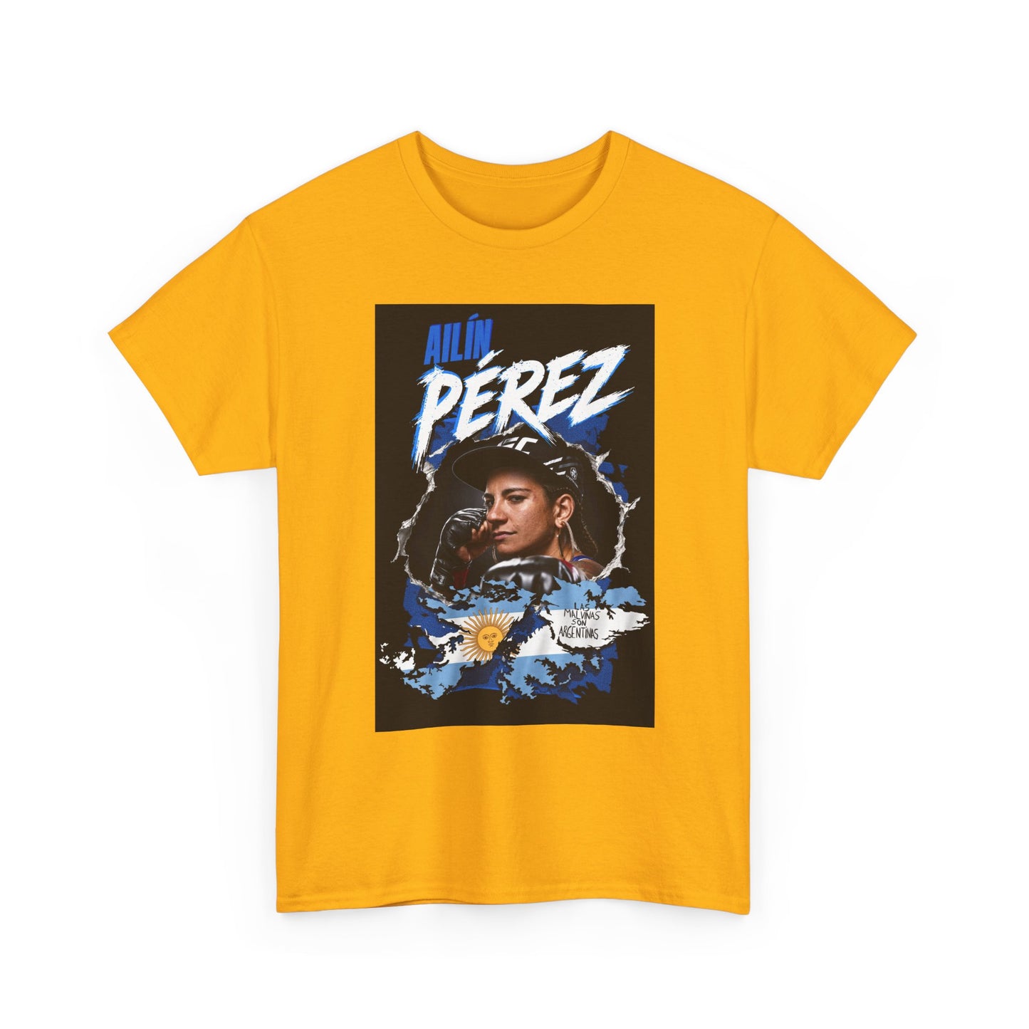 Ailín Pérez “Las Malvinas Son Argentinas” Unisex Heavy Cotton Tee