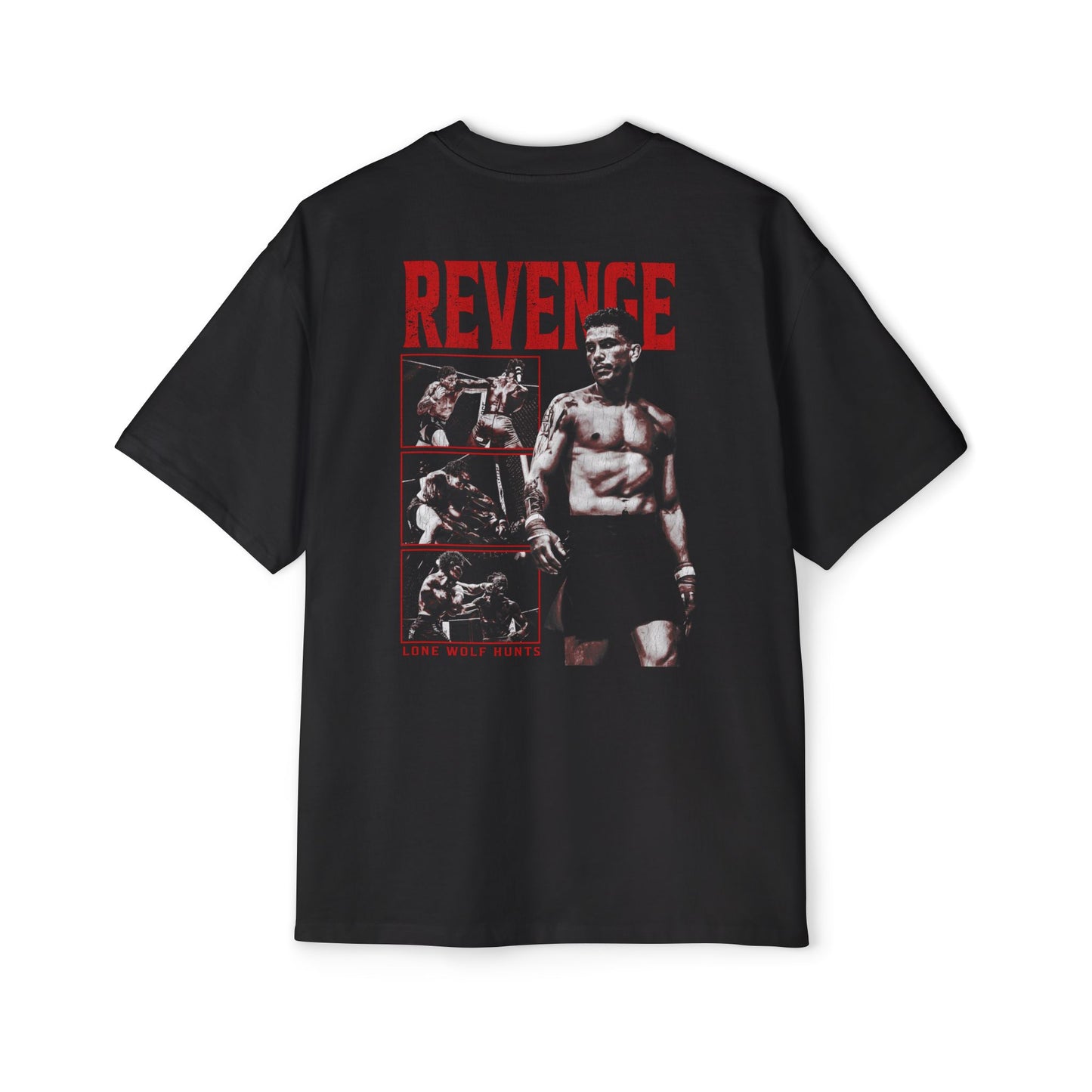 Landon “The Lone Wolf” Quiñones Revenge Heavy Oversized Tee